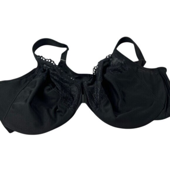 NWOT Glamorise Elegance Plunge Wired Bra 48DD Front Closure D1 928 - Picture 7 of 7